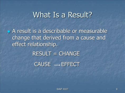 what is the result|definition of as a result.